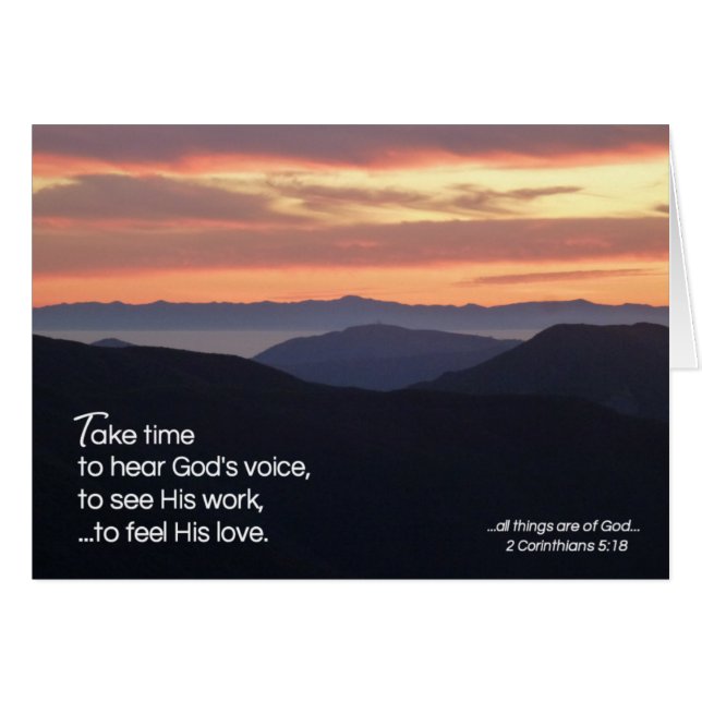 Tijd nemen...Religieus (Voorkant Horizontaal)