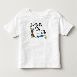 Tijd om 2 te eten kinder shirts