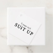 Tijd om aan te passen bruiloft partij voorstel bedankjes labels (In situ)