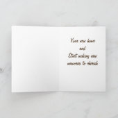 TIJD OM ACHTEROVER TE LEUNEN / GENIETEN VAN UW ** AANKONDIGING (Binnen)