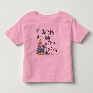 Tijd om af te spelen kinder shirts