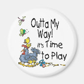 Tijd om af te spelen magneet (Voorkant)