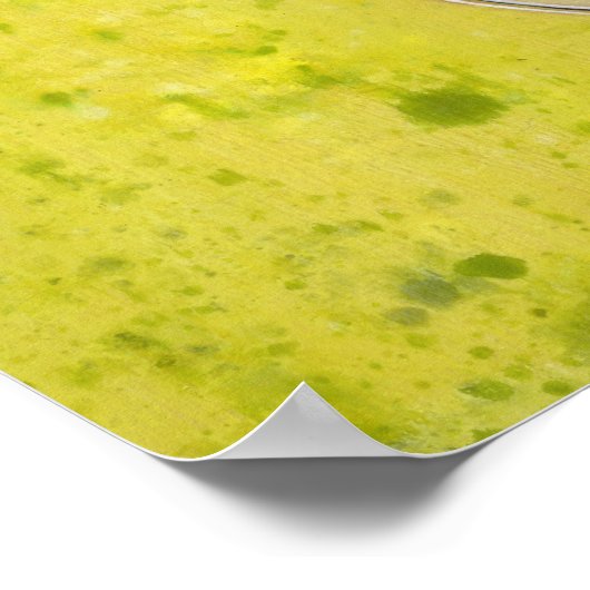 Tijd om afdrukken ongedaan te maken poster (Hoek)