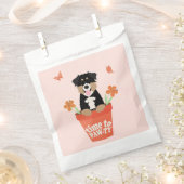 Tijd om Australian Shepherd Dog te betalen Bedankzakje (Geknipt)