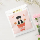 Tijd om Australian Shepherd Dog te betalen Bedankzakje (Gezegeld)