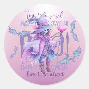 Tijd om bang te zijn Tijd om bang te zijn. Ronde Sticker