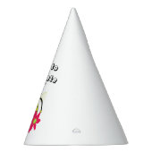 Tijd om bijen met bloemen te vieren feesthoedjes (Rechts)