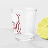 “Tijd om Blitzened te krijgen” Shotglas Shot Glas (Rechts)