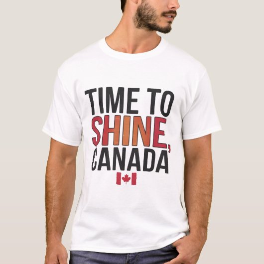 Tijd om Canada te ontdekken T-shirt (Voorkant)