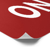 Tijd om Champagne Holiday Poster te Drinken (Hoek)