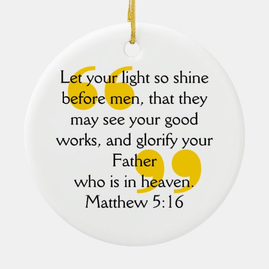 TIJD OM Christelijk gebed TE SCHUDDEN Keramisch Ornament (Achterkant)