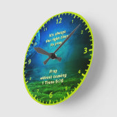 TIJD OM Christelijk TE SPELEN Ronde Klok (Hoek)