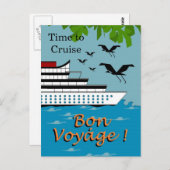 TIJD OM CRUISE_BON REIS postkaart (Voorkant / Achterkant)