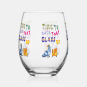 Tijd om dat glas weer op te pakken (Voorkant)