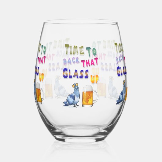 Tijd om dat glas weer op te pakken (Links)