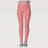 Tijd om dat glas weer op te pakken leggings (Voorkant)