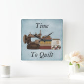 Tijd om de acrylklok te verdunnen vierkante klok (Huis)