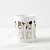 Tijd om de bal te gooien Parson Jack Russell dogmo Koffiemok (Center)