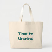 Tijd om de Canvas tas te ontspannen (Voorkant)