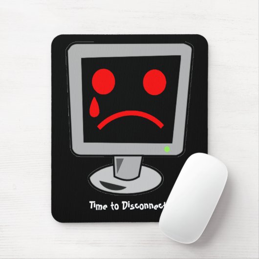 Tijd om de computer los te koppelen muismat (Met muis)