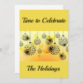 **Tijd om de feestdagen te vieren** Kaart (Voorkant / Achterkant)
