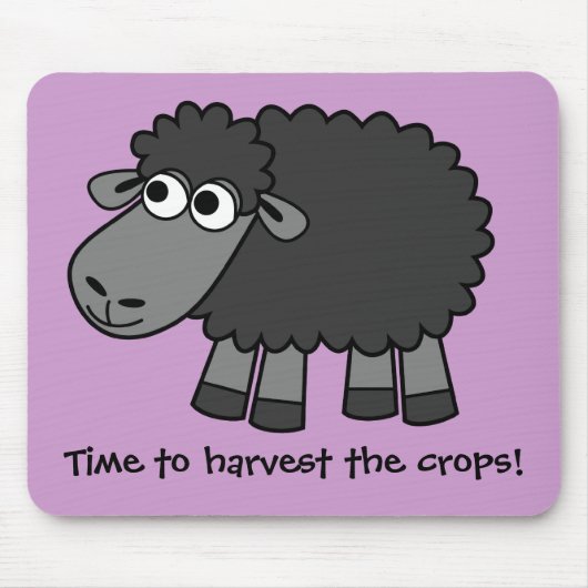 Tijd om de gewassen te oogsten! (Virtuele landbouw Muismat (Voorkant)