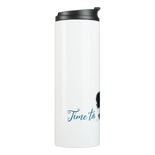 Tijd om de heks te manifesteren! thermosbeker (Gedraaid links)