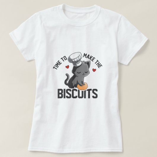 Tijd om de koekjes te laten doorstaan. t-shirt (Design voorkant)