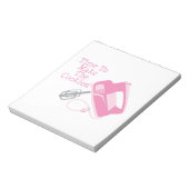 Tijd om de koekjes te maken! notitieblok (Linkerzijde)