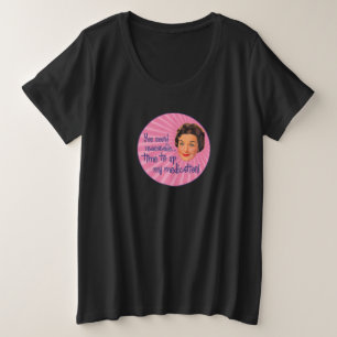 Tijd om de medicijnen op te ruimen! Plus groot T-s Grote Maat T-shirt