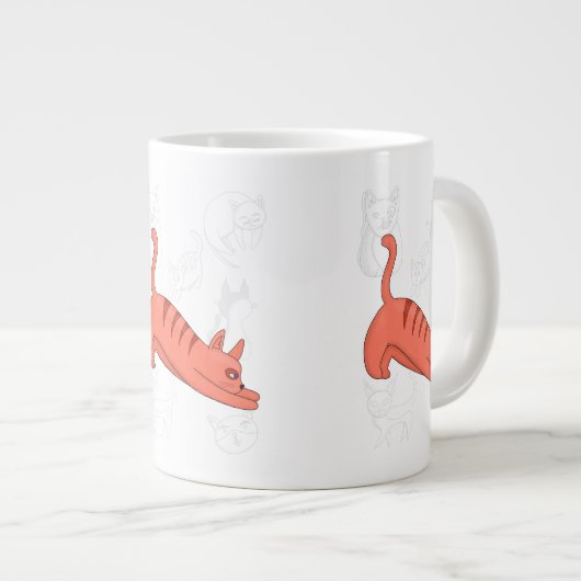 Tijd om de Mok van de Koffie van twee toonapparate (Voorkant rechts)