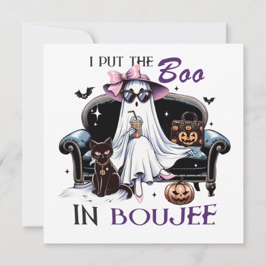 Tijd om de Pot Skeleton Witch te roeren Kaart (Achterkant)