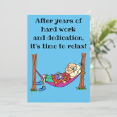 Tijd om de uitnodiging van de Pensioenpartij te he (Staand voorkant)