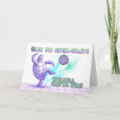 Tijd om de verjaardag van Funny Turtle Disco te vi Kaart (Voorkant)