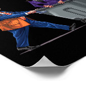 Tijd om de vuilnisbak te verwijderen Funny Garbage Poster (Hoek)