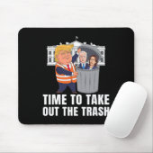Tijd om de vuilnisbak te verwijderen Funny Trump Muismat (Met muis)