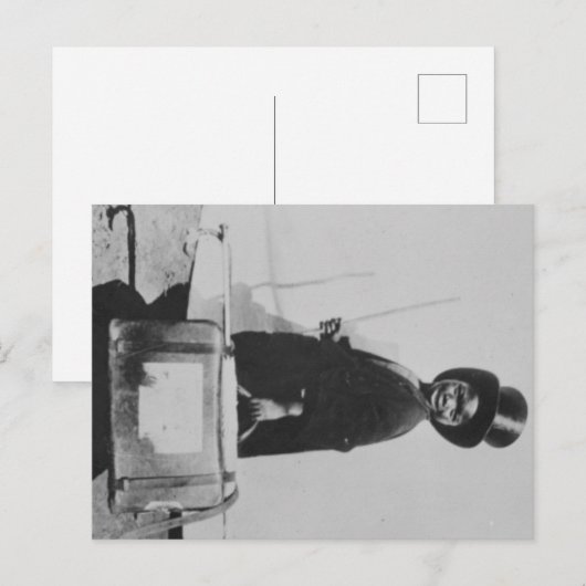 Tijd om de weg naar  Amerika te bewandelen Briefkaart (Voorkant / Achterkant)