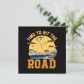 Tijd om de weg op te gaan  (Staand voorkant)