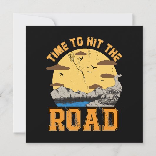 Tijd om de weg op te gaan  (Voorkant)
