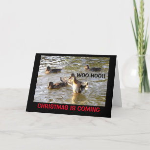 Tijd om de zalen af te maken! kerstHumor Feestdagen Kaart