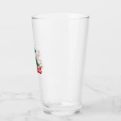 Tijd om dronken te worden Kerstmis rendier Glas (Links)
