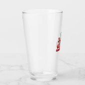 Tijd om dronken te worden Kerstmis rendier Glas (Rechts)