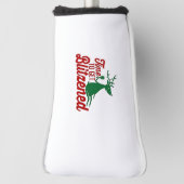 Tijd om dronken te worden Kerstmis rendier Golfheadcover (Draai 90)