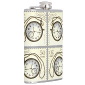 Tijd om een drankje te nemen heupfles (Rechts)