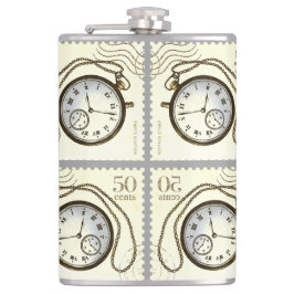 Tijd om een drankje te nemen heupfles