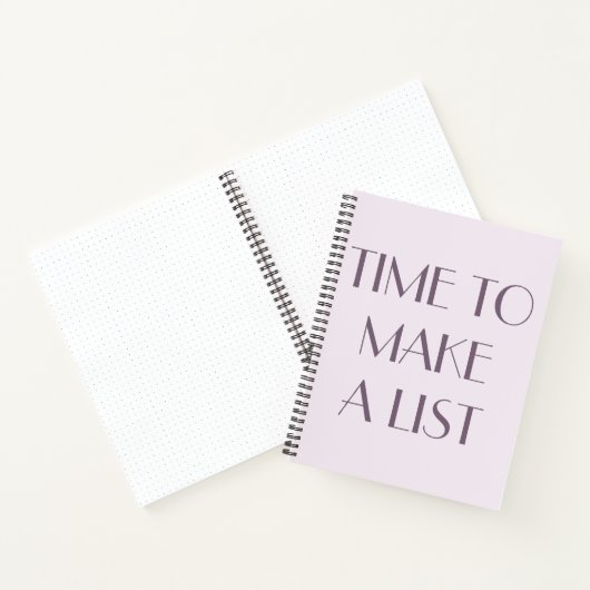 Tijd om een Notitieboek van het Bullet Journal van (Binnen)