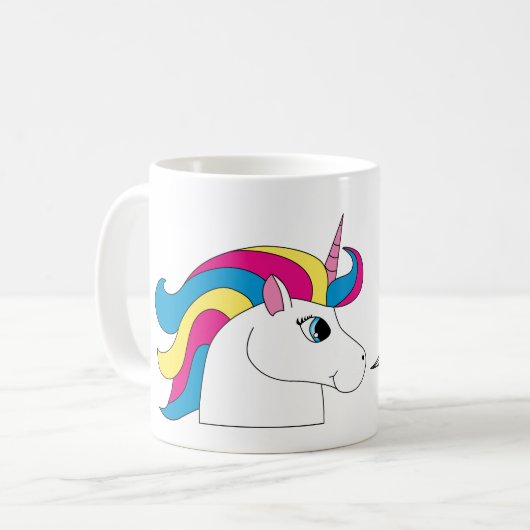 Tijd om een Unicorn Classic Mok te zijn (Voorkant links)