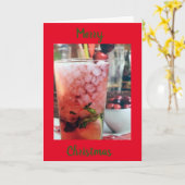 TIJD OM GEZIN EN VRIENDEN TE CELEBRATEN "CHRISTMAS KAART (Gele Bloem)