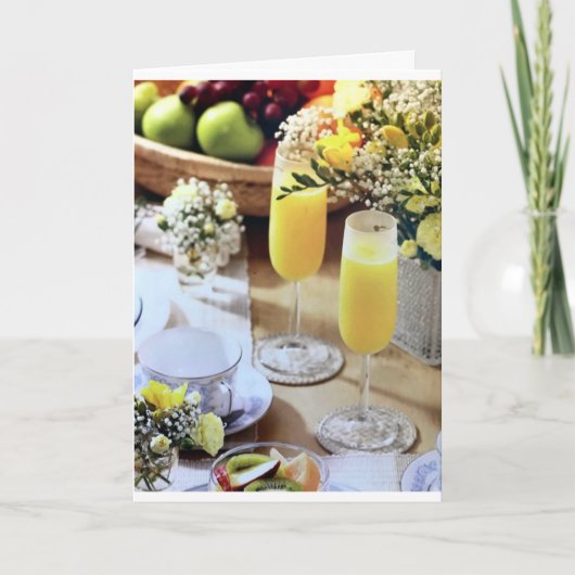 TIJD OM GEZIN EN VRIENDEN TE CELEBRATEN "CHRISTMAS KAART (Voorkant)