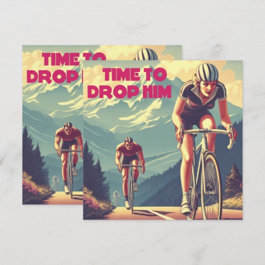 Tijd om hem te laten fietsen (Voorkant / Achterkant)